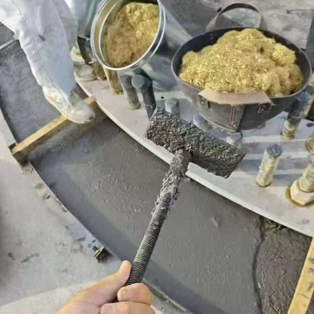 永州C120钢纤维高强无收灌浆料 轧机压缩机汽轮机发电机锻压设备底座灌浆材料